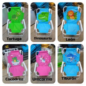 SILLA PLEGABLE PARA NIÑOS CON PARAGUAS