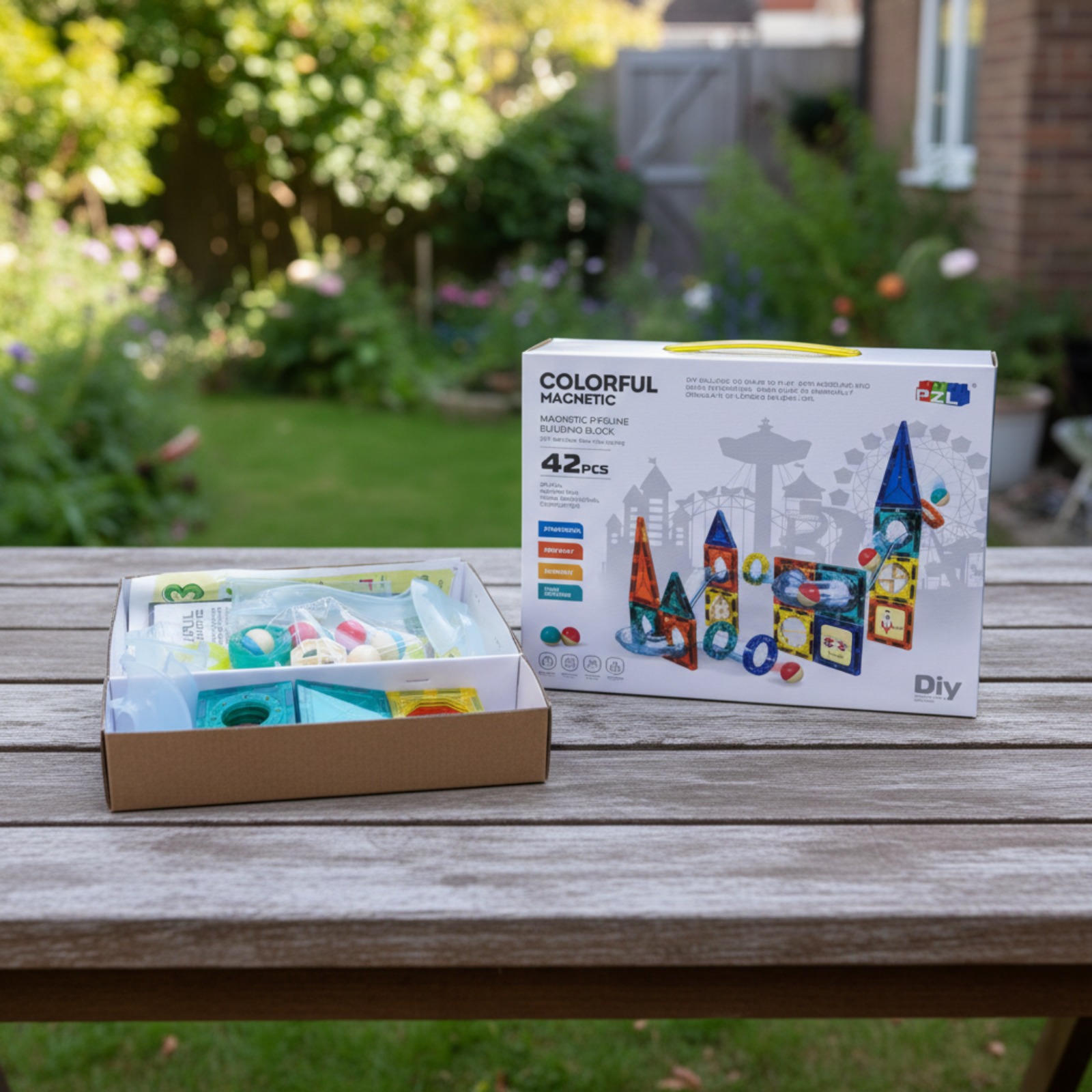 BLOQUES MAGNETICOS 42 PIEZAS
