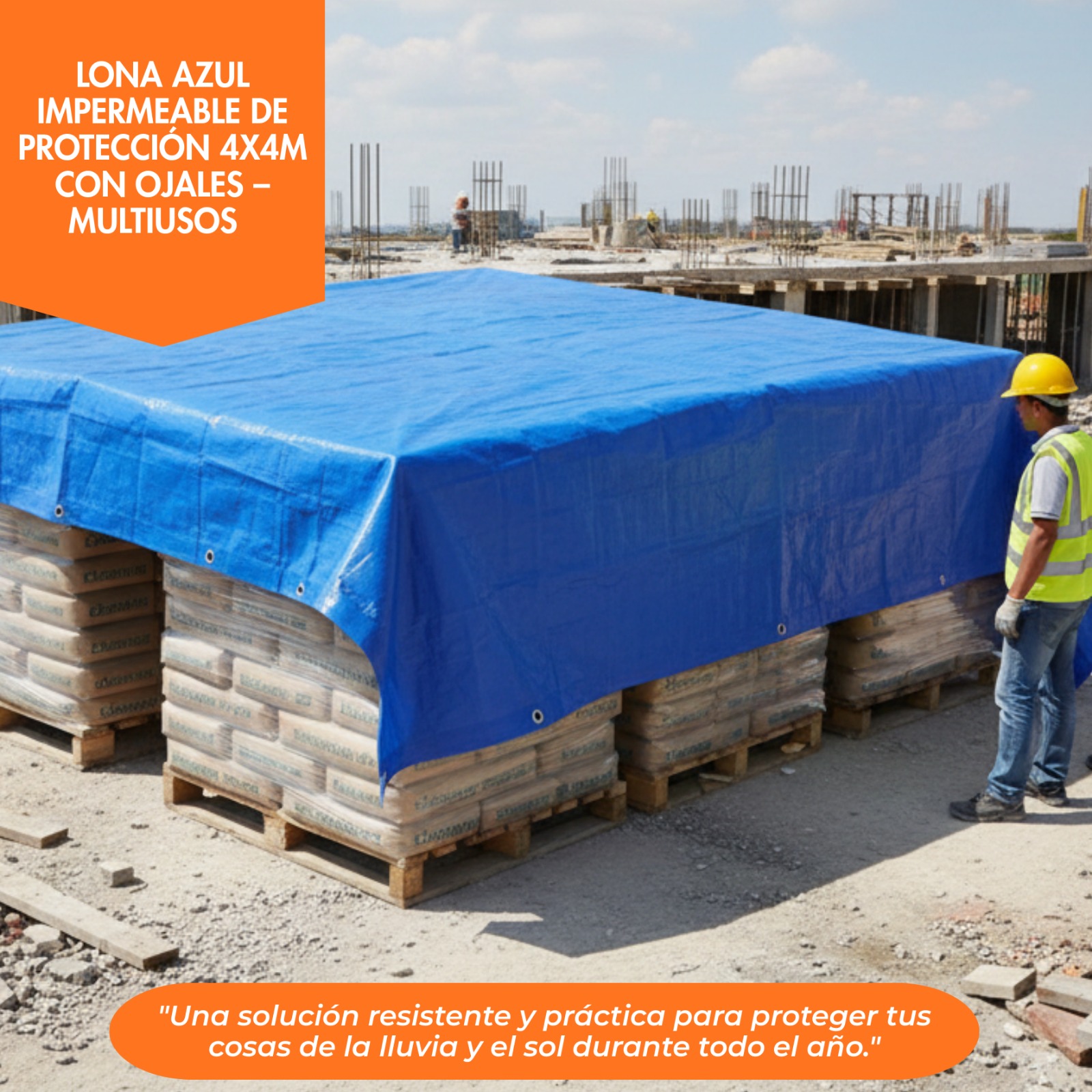 LONA IMPERMEABLE 4X4 - Imagen 2