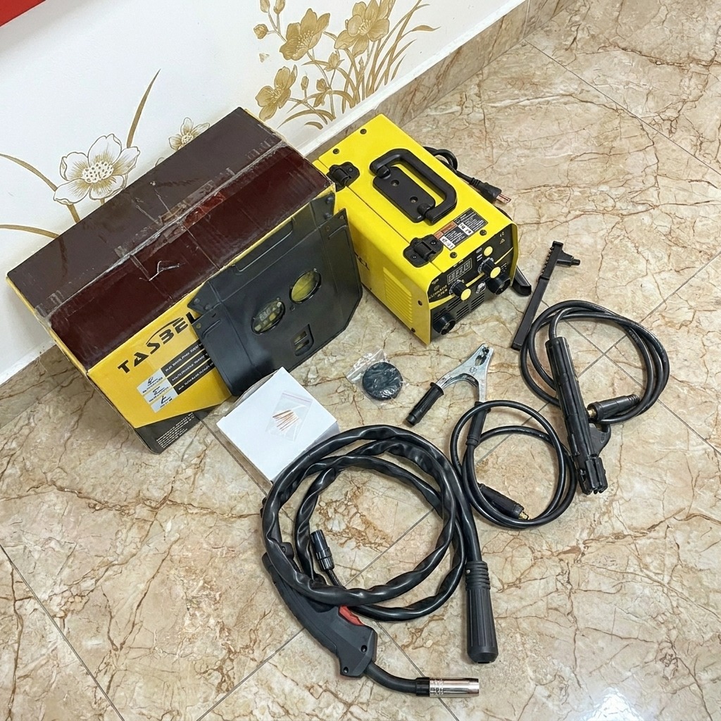 MAQUINA DE SOLDAR TASBEL GRANDE, MMA 350 350A 220V - Imagen 2