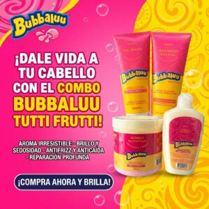 COMBO CAPILAR #1 BUBBALUU TUTTI FRUTTI