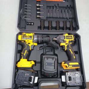 PISTOLA DE IMPACTO MAS TALADRO 2 EN 1 TASBEL