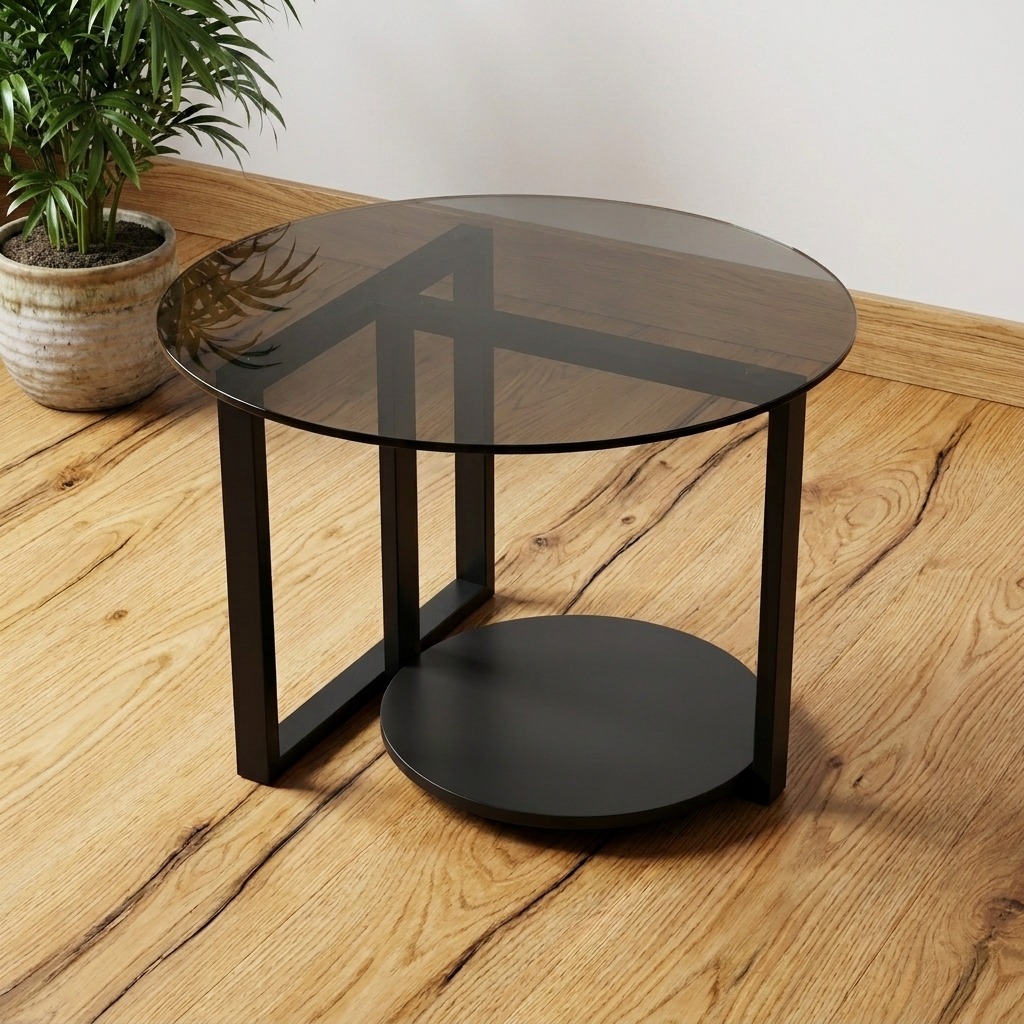 MESA DE CENTRO REDONDA