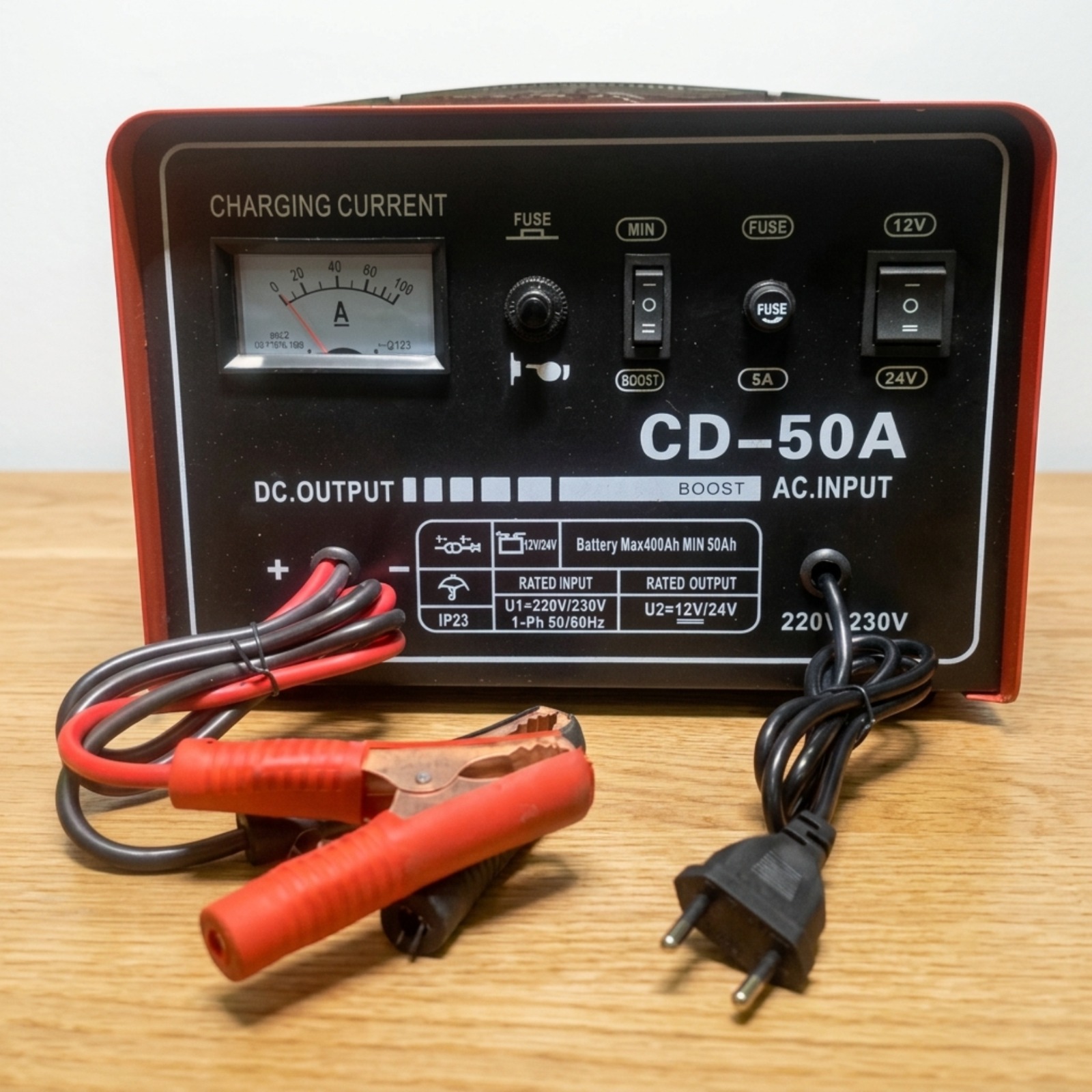 CARGADOR DE BATERIA 12-24V - Imagen 2