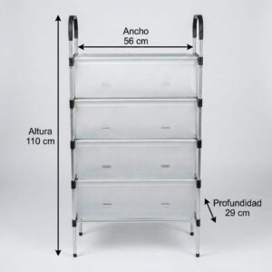 ZAPATERA PLASTICA 4 NIVELES