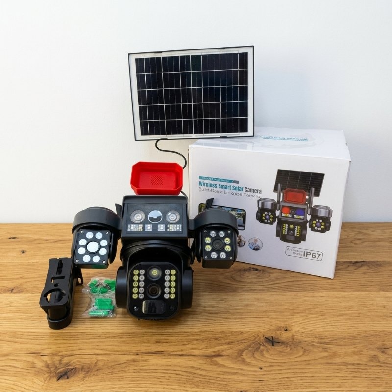 CAMARA 4 EN 1 SOLAR CON CHIP