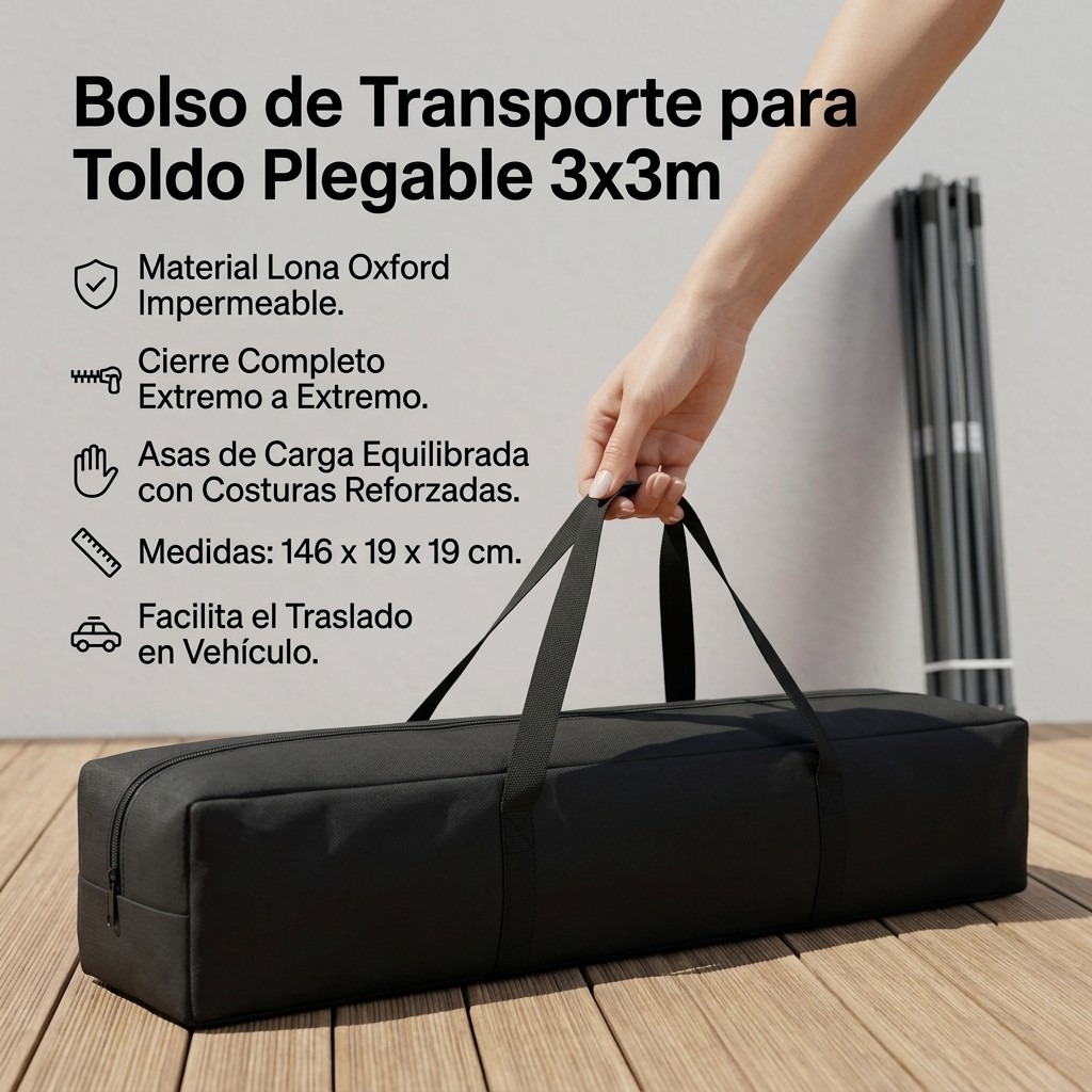 BOLSO PARA TOLDO 3X3